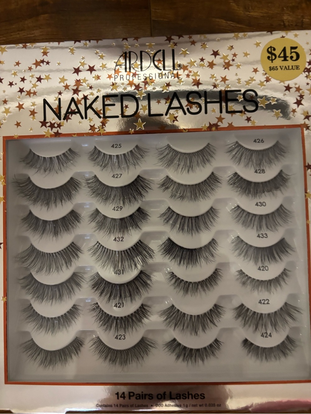 Ardell Naked Lashes 14-Pair Black Faux Mink Set